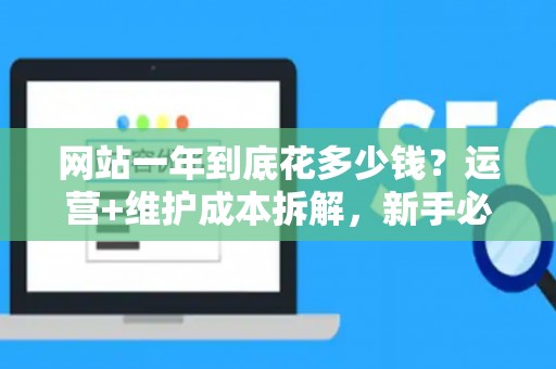 网站一年到底花多少钱?运营+维护成本拆解,新手必看 网站一年到底花多少钱?运营+维护成本拆解,新手必看